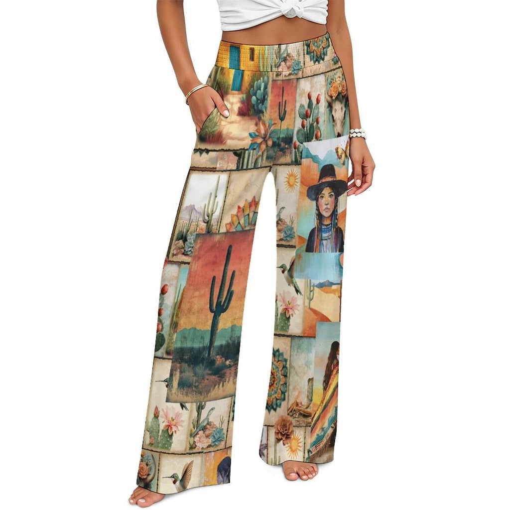 Baha Ranch Pictures of the Southwest High Waisted Wide Leg Pants