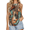Baha Ranch Country Music Collage Western Tank Top