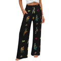 Baha Ranch The Last Roundup Rodeo High Waisted Wide Leg Pants
