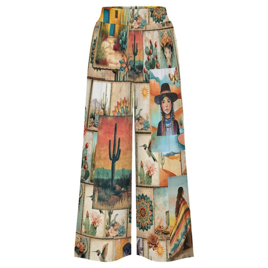 Baha Ranch Pictures of the Southwest High Waisted Wide Leg Pants