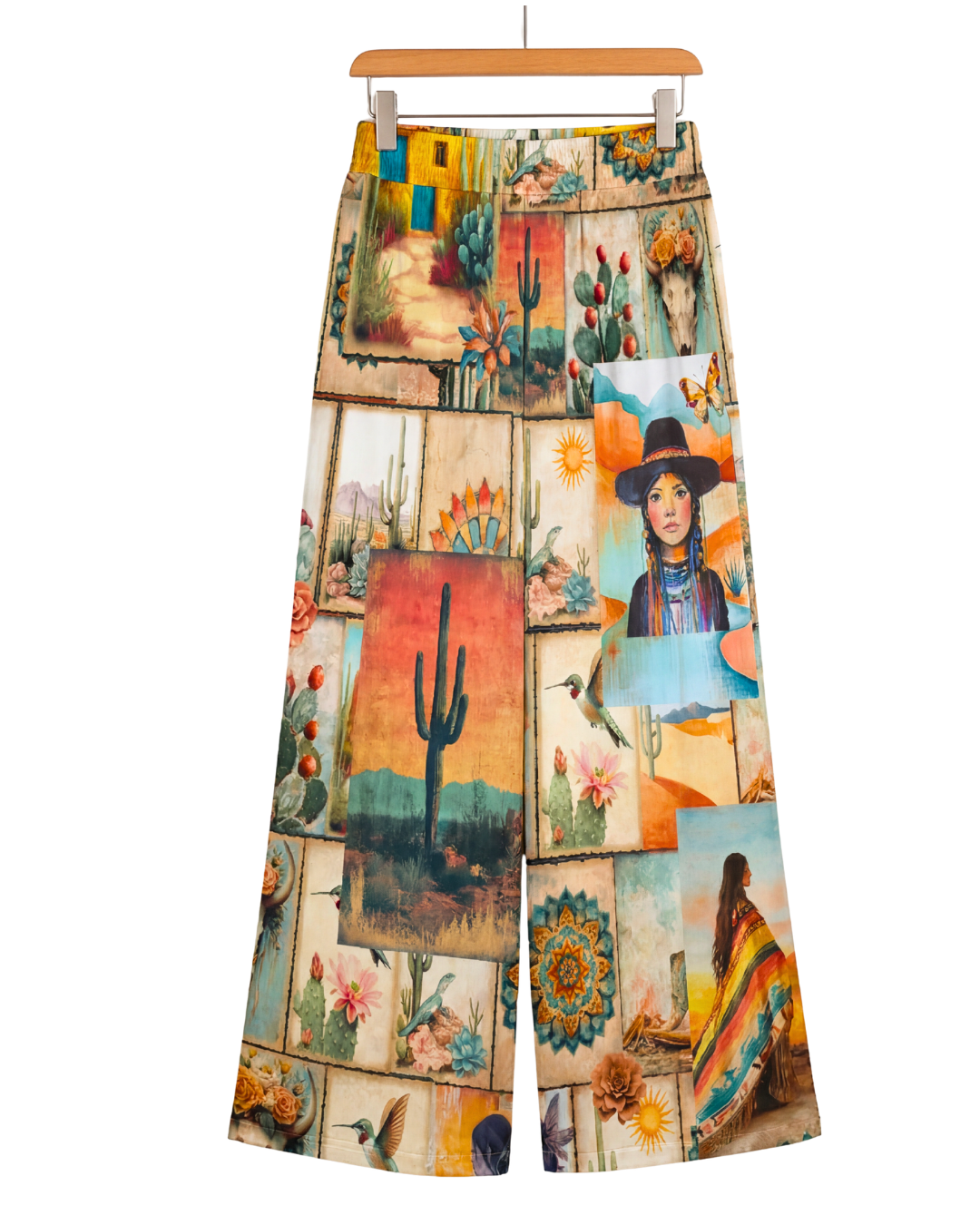 Baha Ranch Pictures of the Southwest High Waisted Wide Leg Pants