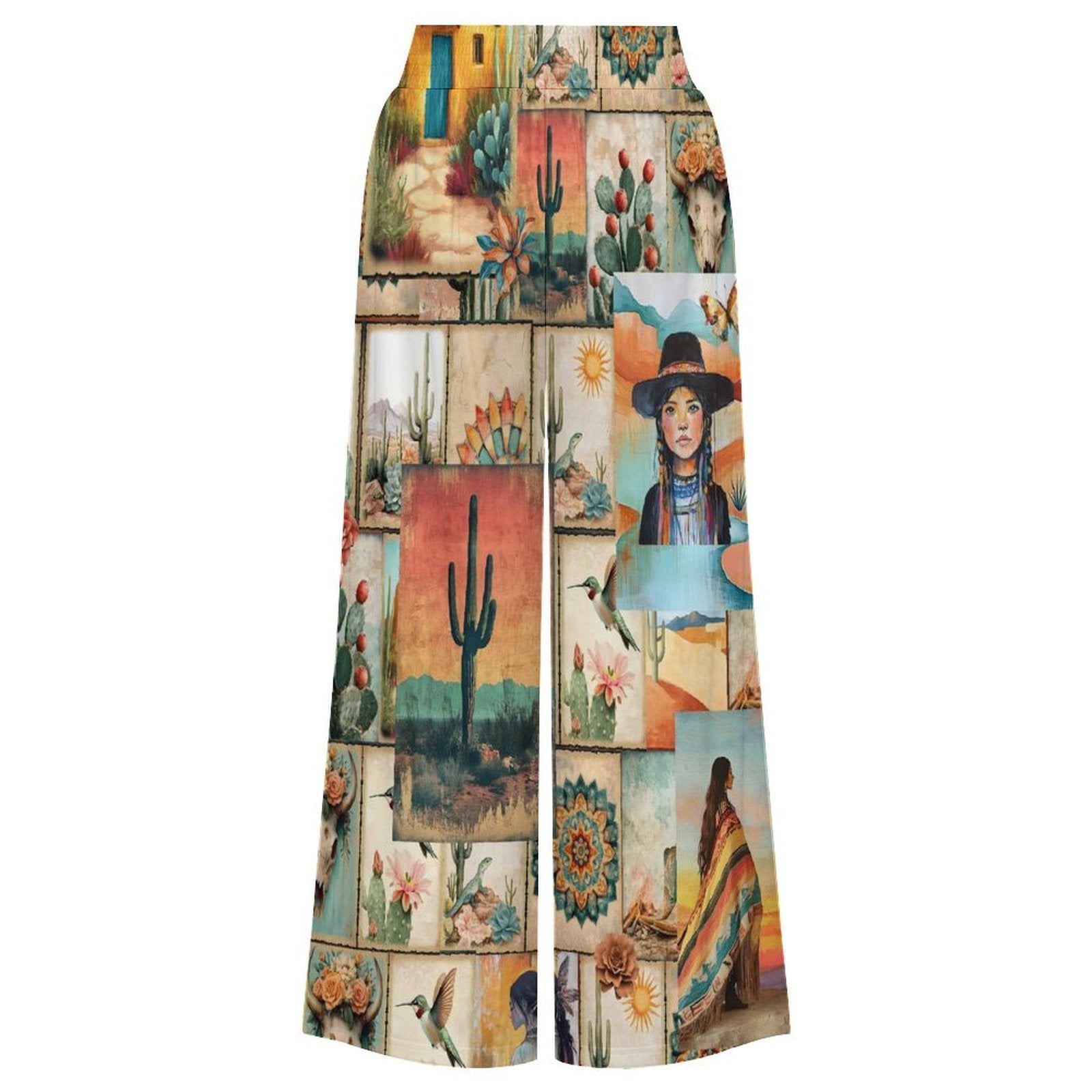 Baha Ranch Pictures of the Southwest High Waisted Wide Leg Pants